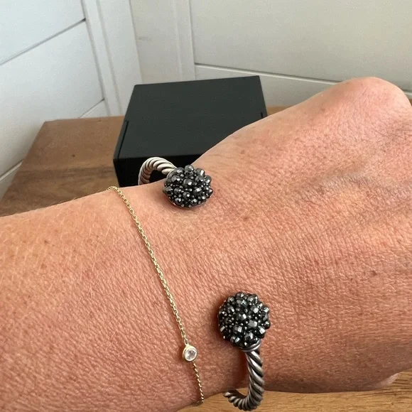 David Yurman Hematite Berries Bracelet - Picture 11 of 17